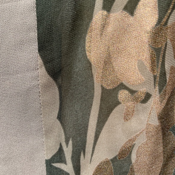 Staring at stars Vneck sheer slip maxi dress with hand made under slip - Picture 4 of 8